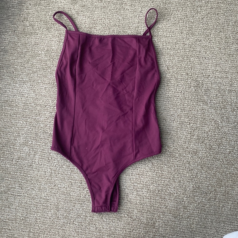 Free people cut out back bodysuit